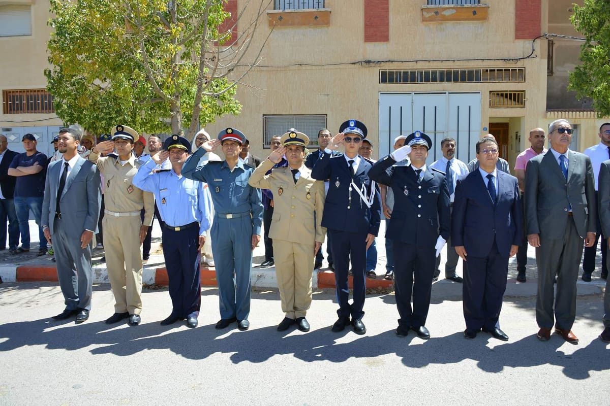 مفوضية الشرطة في عين بني مطهر تحتفل بالذكرى 63 لتأسيسها البديل السياسي جريدة ورقية وإلكترونية مغربية شاملة